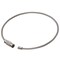 6 Inch Wire Keychain Cable Large Stainless Steel Key Ring Loop Holder for Outdoor Hiking Heavy Duty Connectable Luggage Tag Keeper for Sport and Travel, 25 Pack